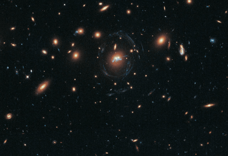 From superclusters of galaxies like this down to subatomic particles, everything in the universe has been put on one chart